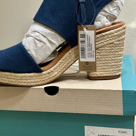 Toms Majorca Rope Platform Sandal - Picture 4 of 4